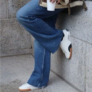 Dolce Vita Women’s Cream and Black Sneakers